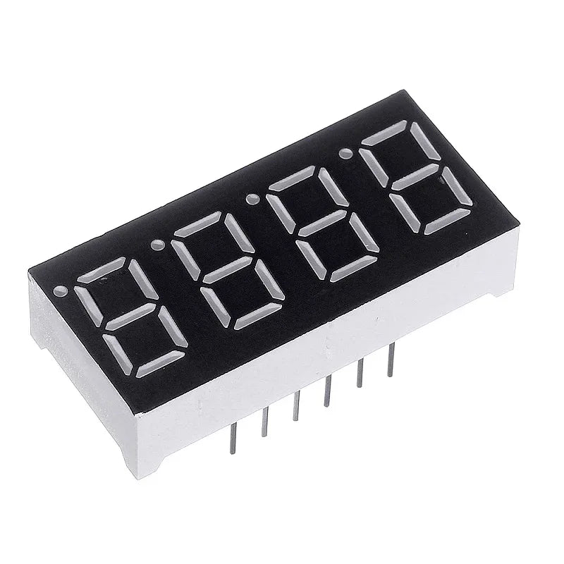 0.56 inch Red 4 Digit 7 Segment LED Display - Robot Pi Shop