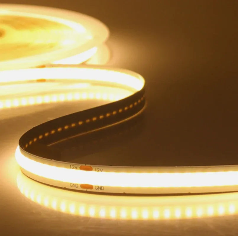 Flexible LED Warm White Light Strip - Robot Pi Shop
