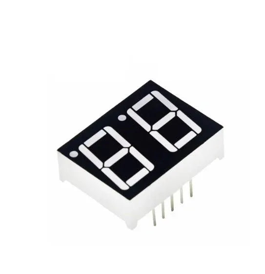0.56 inch digital LED display 7 segment 2 Bits - Robot Pi Shop