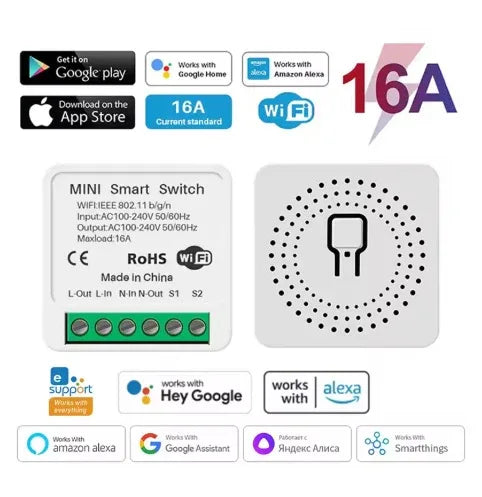 2-Way Wifi Switch Smart - Robot Pi Shop