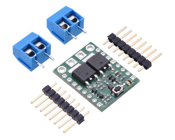 Pololu Big Pushbutton Power Switch with Reverse Voltage Protection, MP