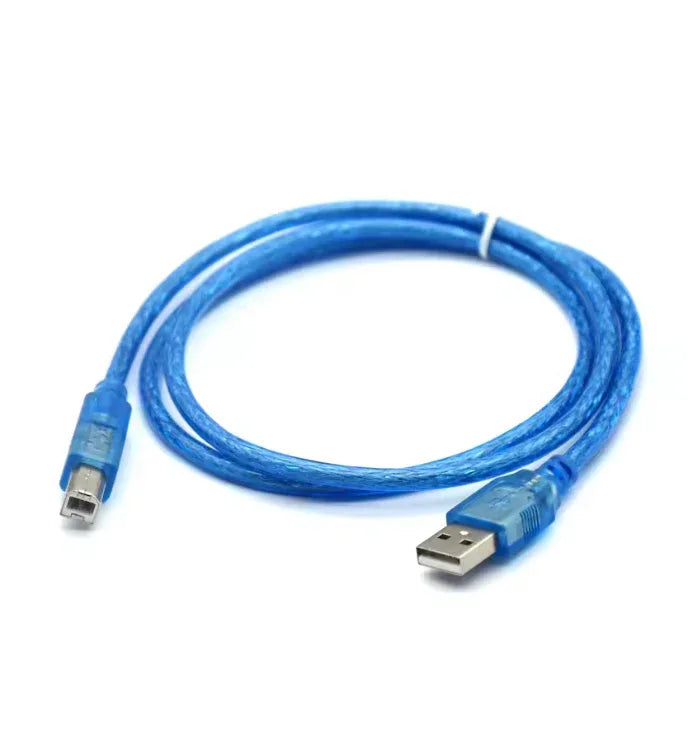 USB 2.0 Type A to B Cable 1.8m - Robot Pi Shop