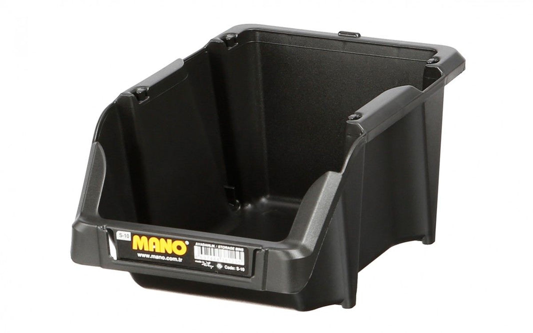 Mano Storage Bin Black S-10