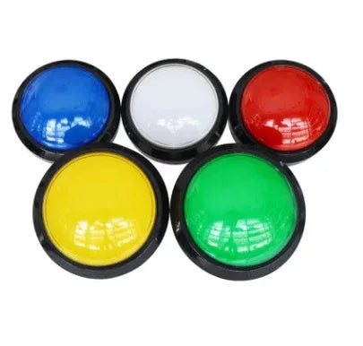 100mm round Self-Reset Button - Robot Pi Shop