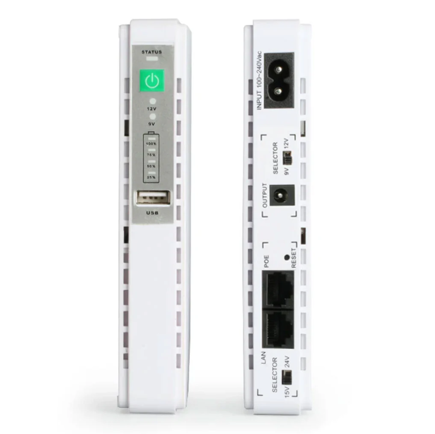 Mini DC UPS 10400mAh