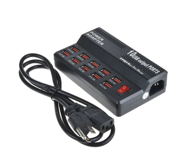 10 USB Ports Wall Charger