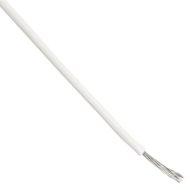 3239-24#AWG Silicone Line 1m White