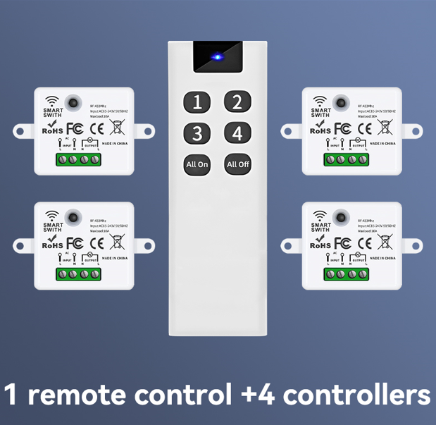 Multi-way Smart Remote Control Switch