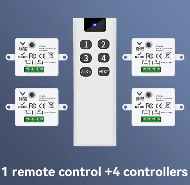 Multi-way Smart Remote Control Switch - Robot Pi Shop
