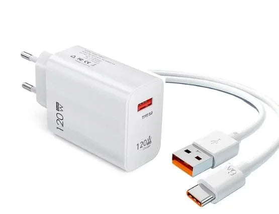 Power Adaptor 120W + Cable USB Type-C - Robot Pi Shop