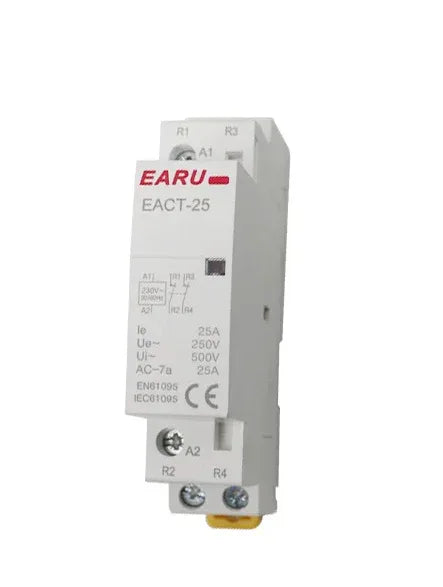 Contactor 2P 25A 1NO 1NC - Robot Pi Shop