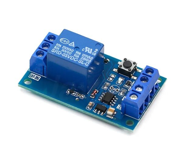 Single key bistable relay module