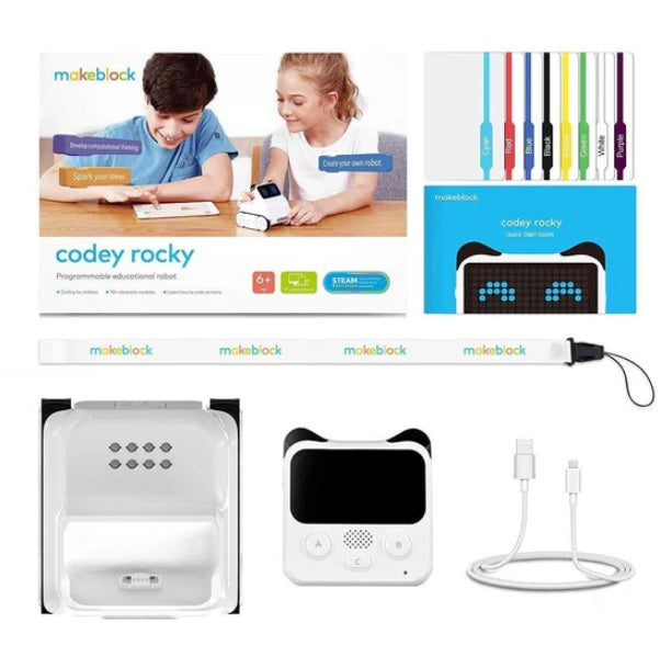 Makeblock Codey Rocky: Smart Robot Toy for Interactive Playing and Learning