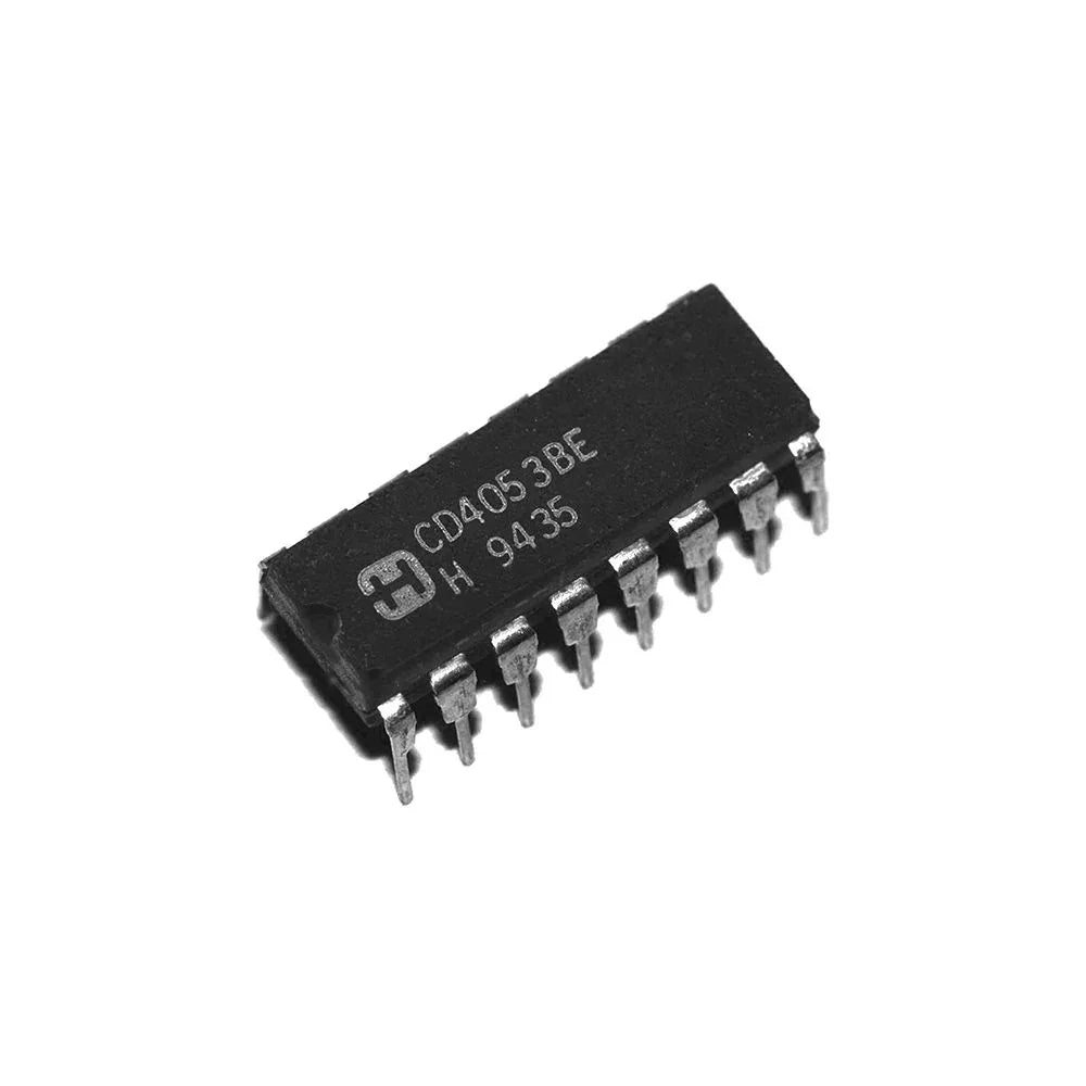 CD4053 Triple 2-Channel, Analog, Multiplexer & Demultiplexer - Robot Pi Shop