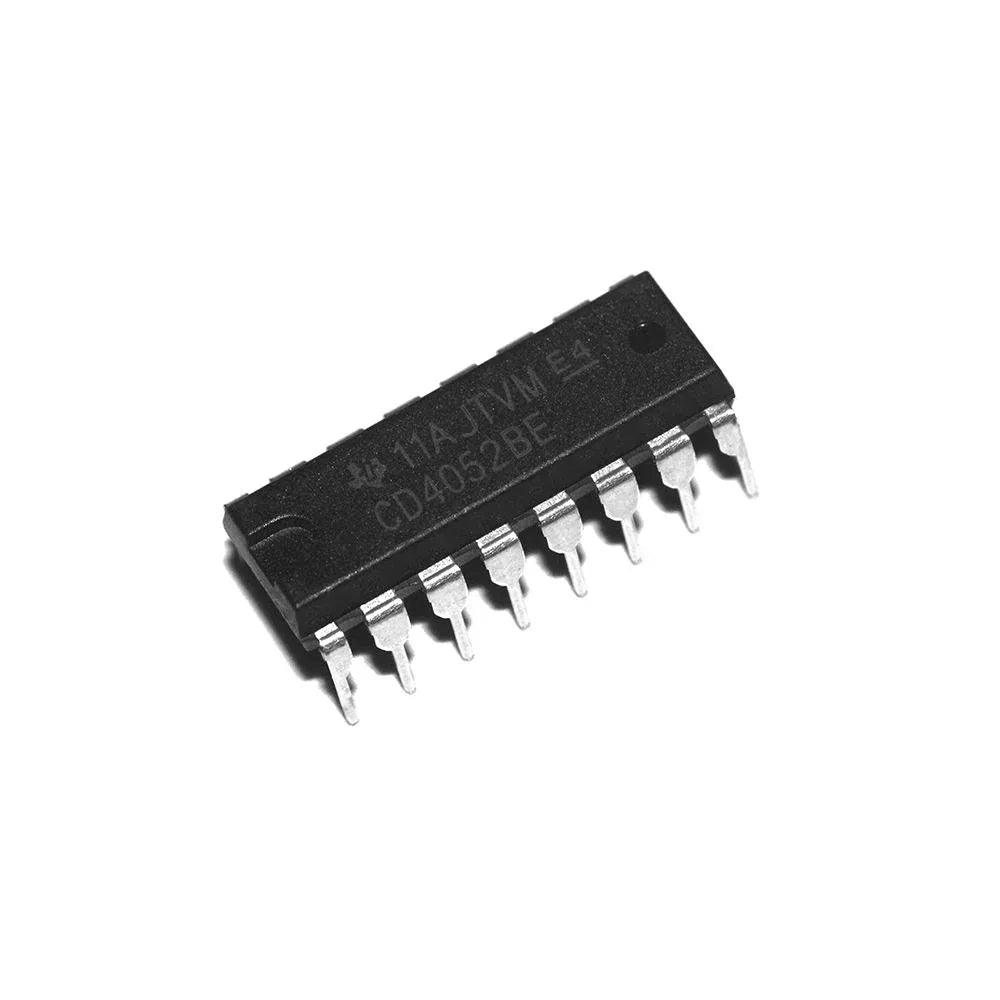 CD4052 Dual 4-Channel, Analog, Multiplexer & Demultiplexer - Robot Pi Shop