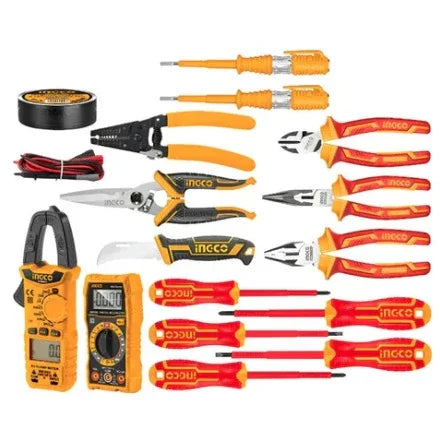 INGCO Electrician Tool Box 16PCS - Robot Pi Shop