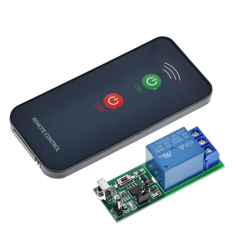 IR 1 Channel Infrared Receiver Driving Switch Relay Driver Module ...