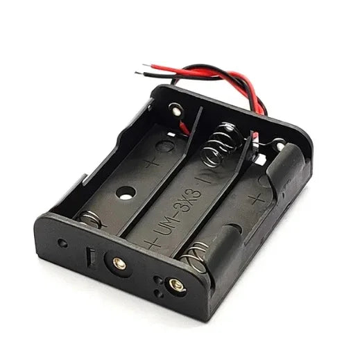 18650 Storage Box Case 3 Battery Clip holder - Robot Pi Shop