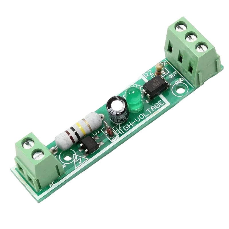 AC 220V 1 Channel Optocoupler Isolation Module - Robot Pi Shop