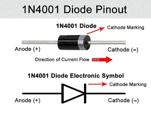 1N4001 - Robot Pi Shop