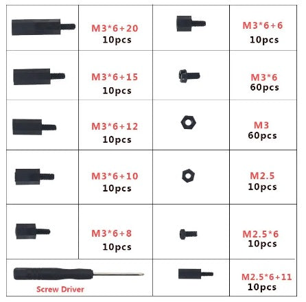 Nylon Screw Kit Tools
