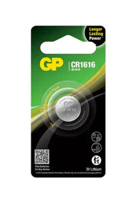 GP Lithium Coin Battery CR1616 - Robot Pi Shop
