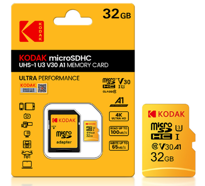 Kodak Micro Sd Card 32GB with adapter
