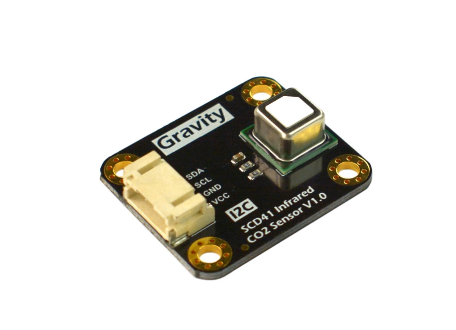 Gravity: I2C SCD41 Infrared Carbon Dioxide / CO2 Sensor (400 - 5000 pp ...