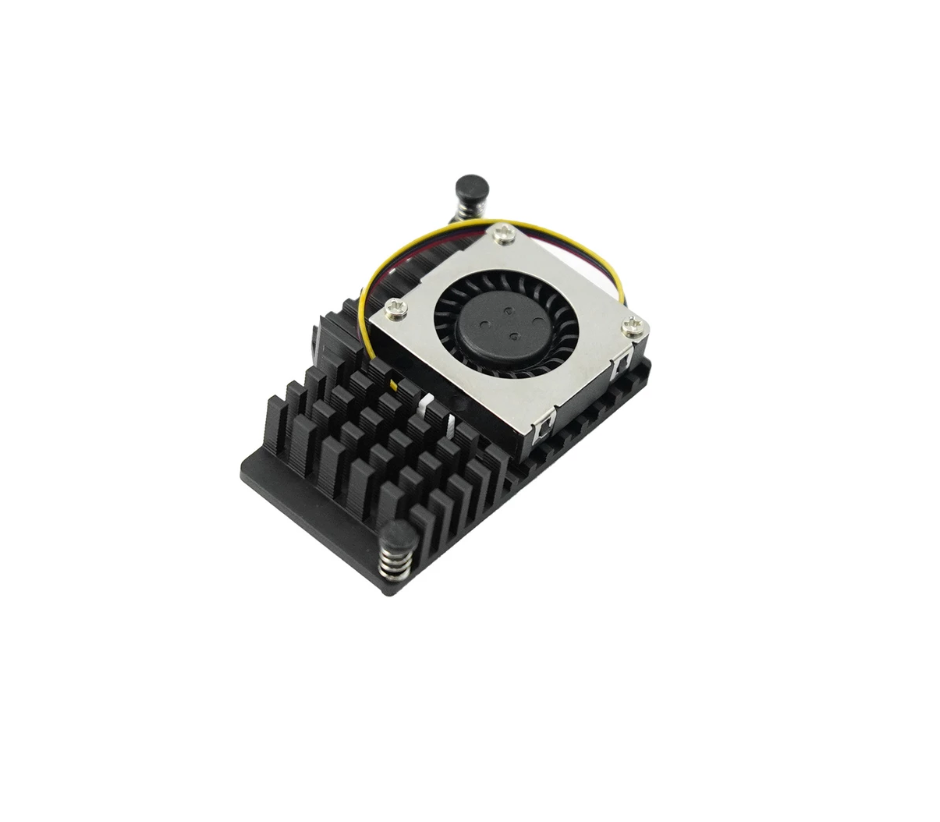 Aluminum Alloy Cooling Fan fo Raspberry Pi 5 – Robot Pi Shop