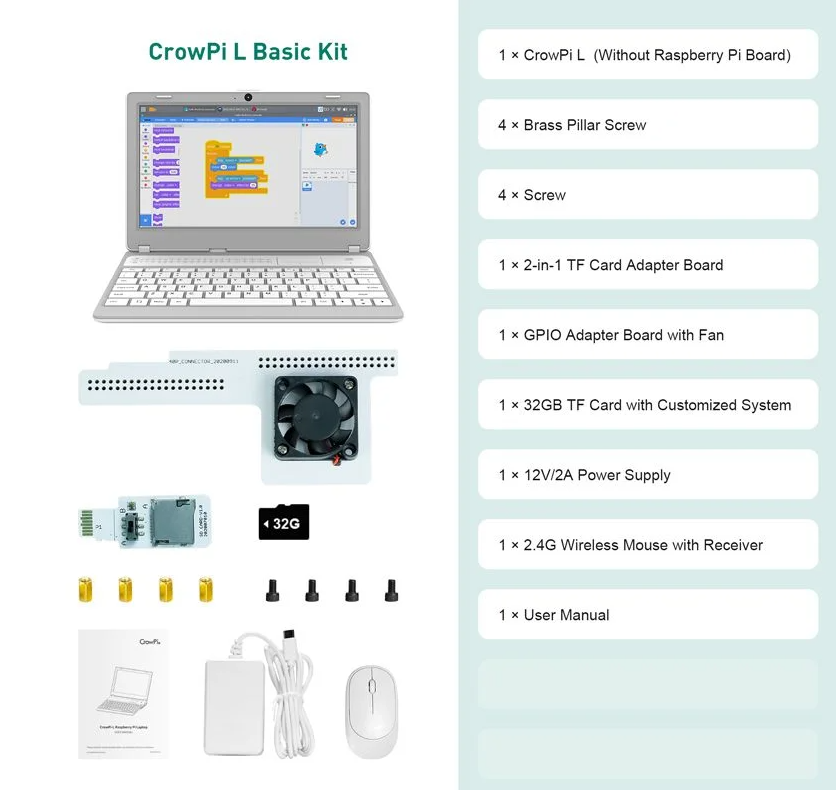 CrowPi L - Basic Kit