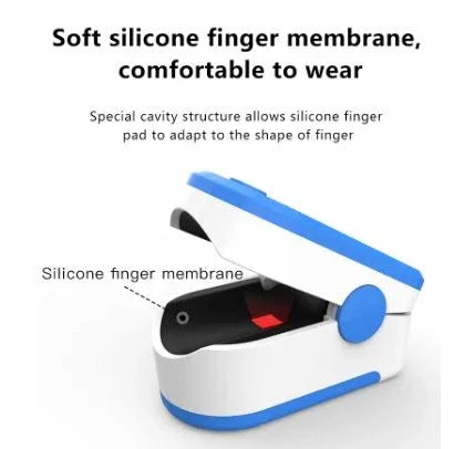 Bluetooth 4.0 Fingertip Pulse Oximeter Monitor - Robot Pi Shop