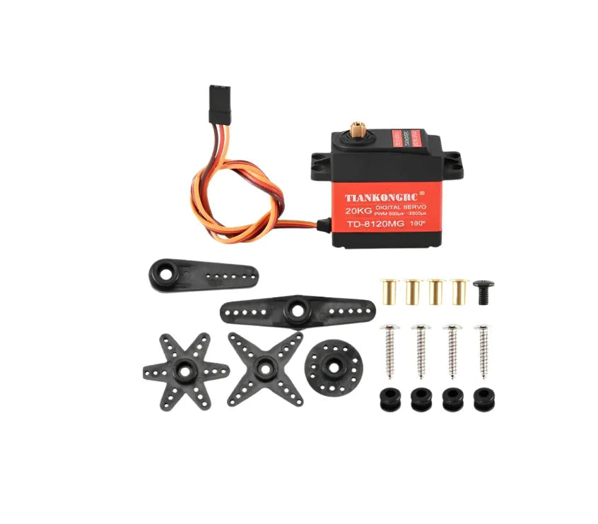TD-8120MG 20KG Digital Servo 180 Degree - Robot Pi Shop