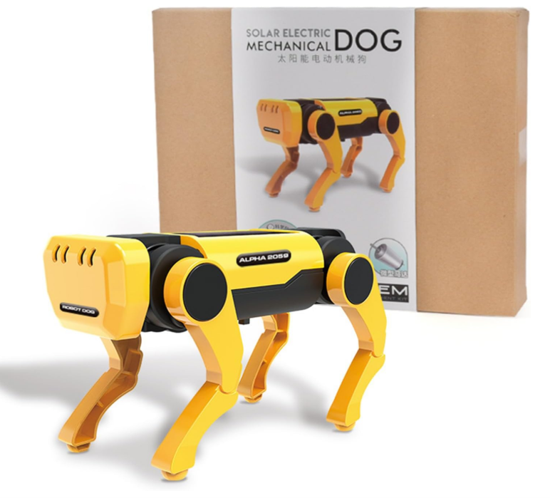 Solar Robot Dog