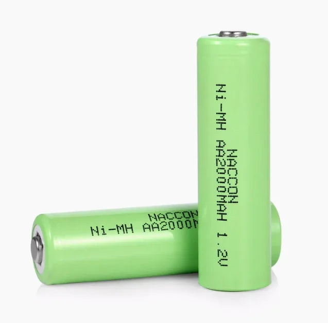Ni-MH AA 1.2V 2000mAh Rechargeable Battery - Robot Pi Shop