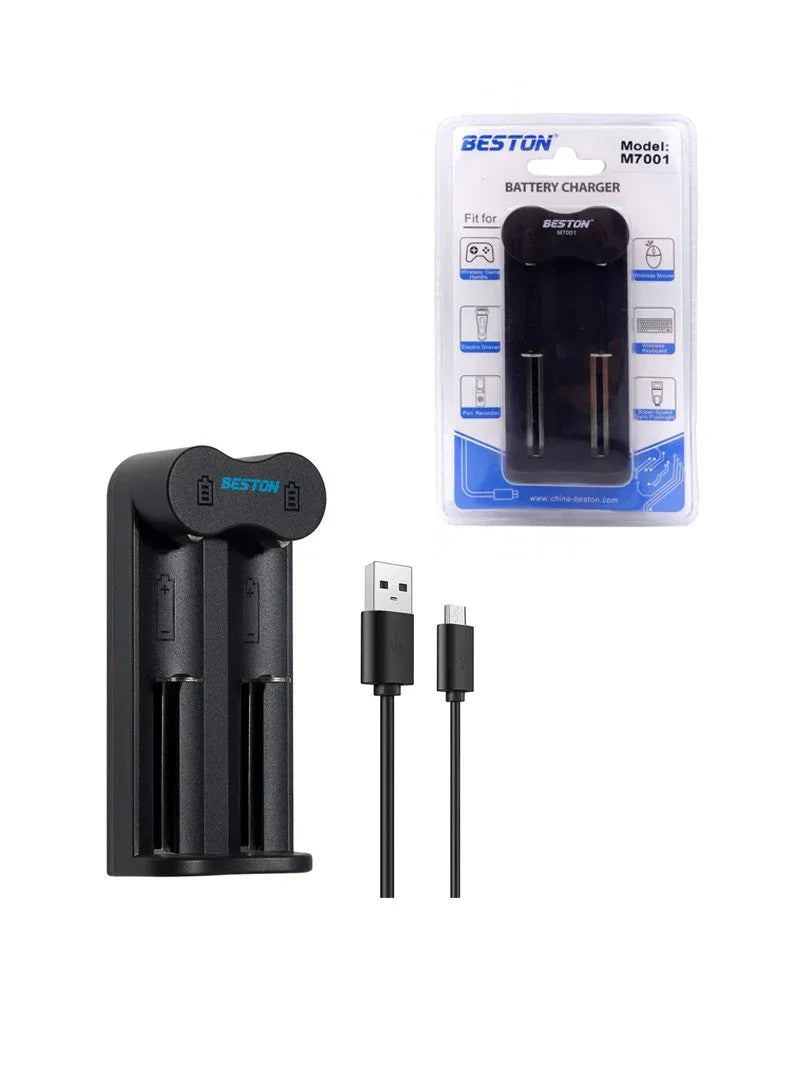 USB Charger For 18650 3.7V Li-ion Battery - Robot Pi Shop