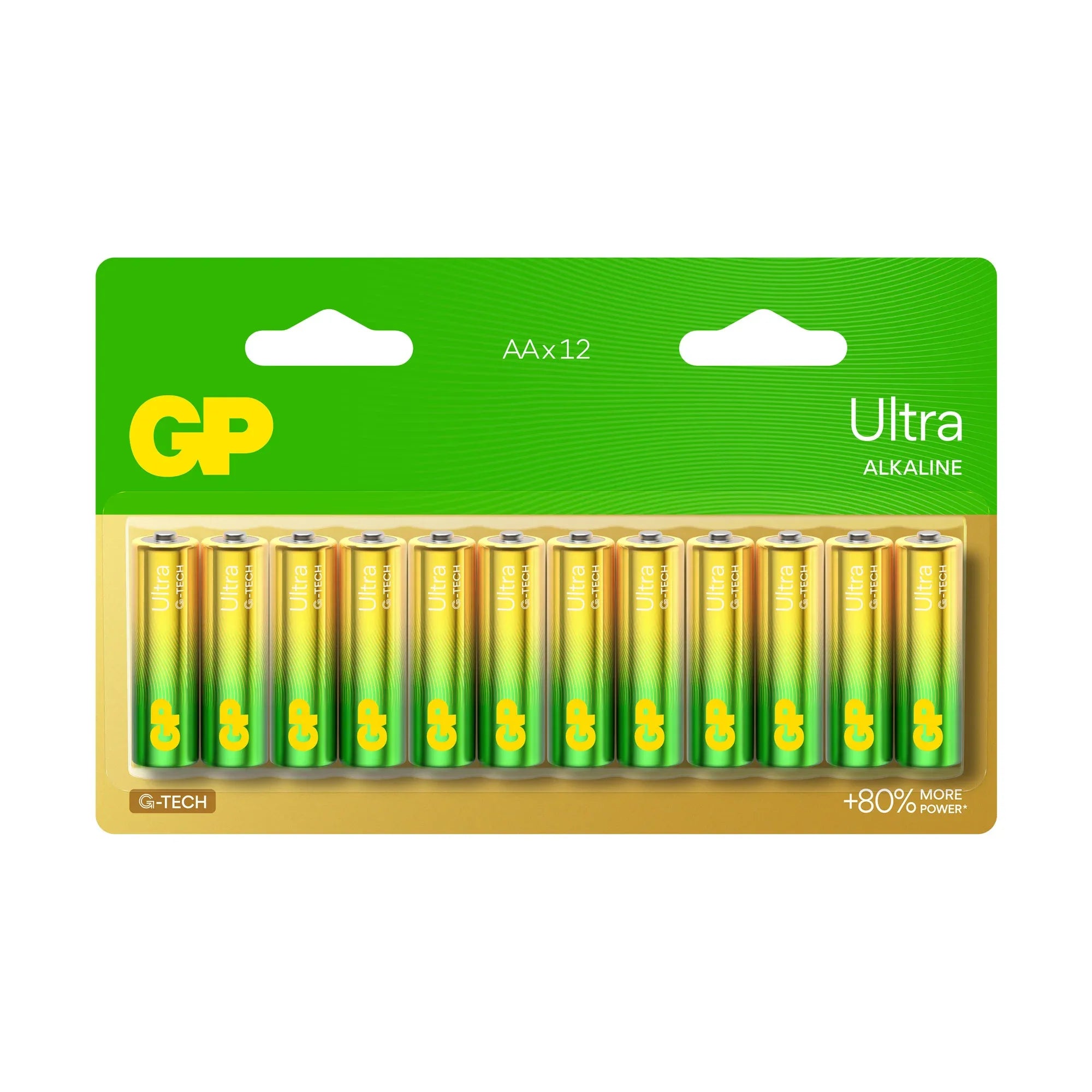 GP Ultra Alkaline AAx12 - Robot Pi Shop