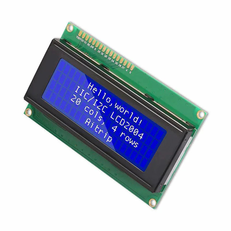 LCD2004 IIC/I2C Blue Screen - Robot Pi Shop