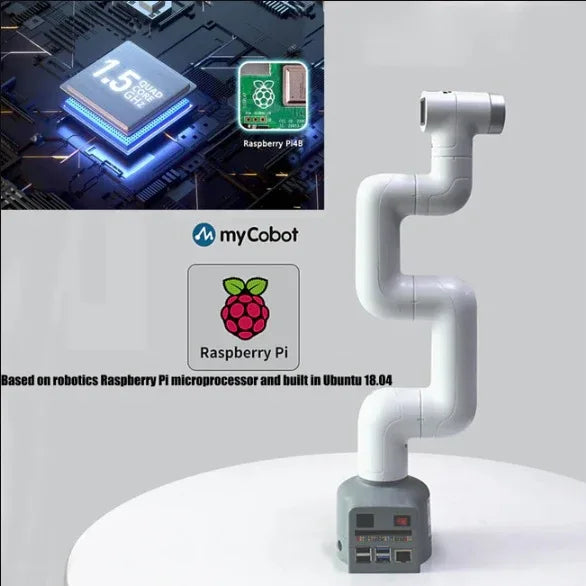 MyCobot 280 Raspberry Pi 2023 - 6 DOF Collaborative Robotic Arm ( Raspberry Pi Version) - Robot Pi Shop