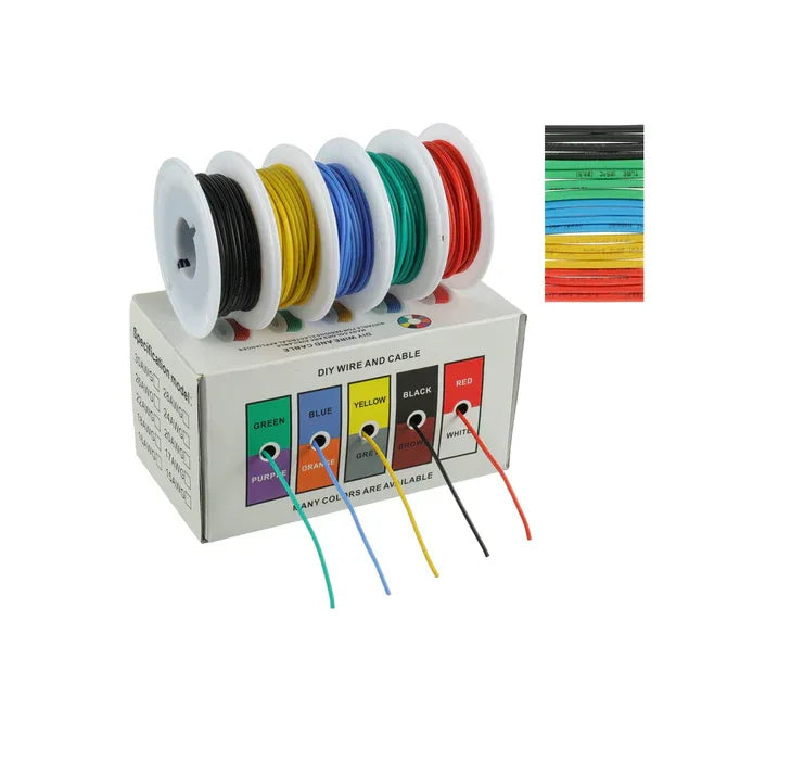 26 AWG Silicone Cable Kit - Robot Pi Shop
