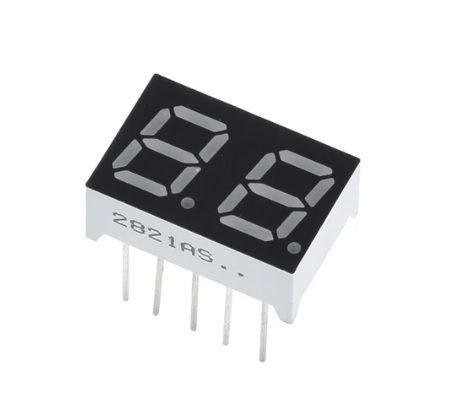 0.28 inch digital LED display 7 segment 2 Bits