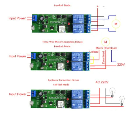 2 Channel Tuya Smart WiFi Switch 220V 7-32V - Robot Pi Shop