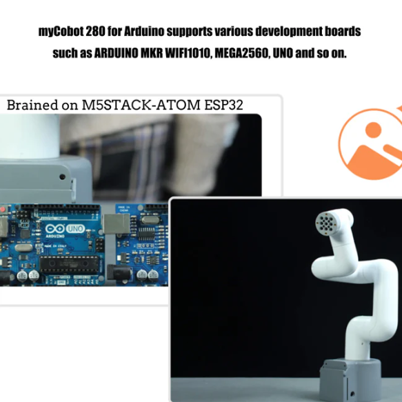 myCobot 280 for Arduino 6 DOF Collaborative Robot