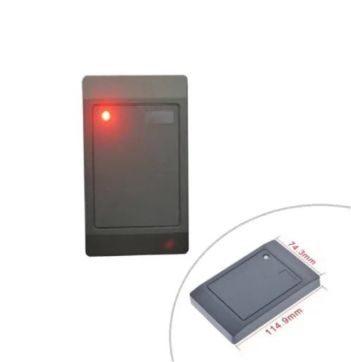 Black WG26/34 125KHz RFID Contactless IP65 Smart Card Reader - Robot Pi Shop