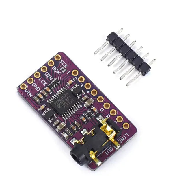 PCM5102A DAC Decoder GY-PCM5102 I2S Player Module - Robot Pi Shop