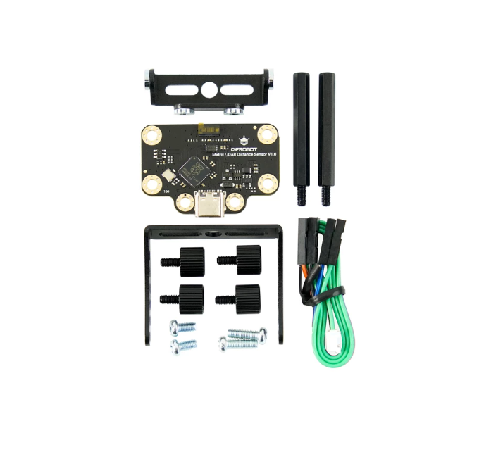 Gravity: 8x8 Matrix ToF 3D Distance Sensor (I2C&UART, 3.5m Range, 60° FOV)