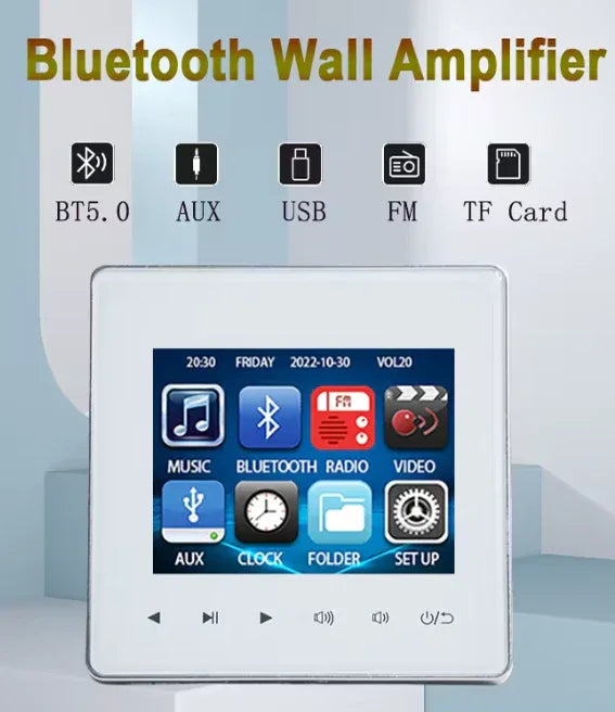 86 Bluetooth Wall Music Amplifier - Robot Pi Shop