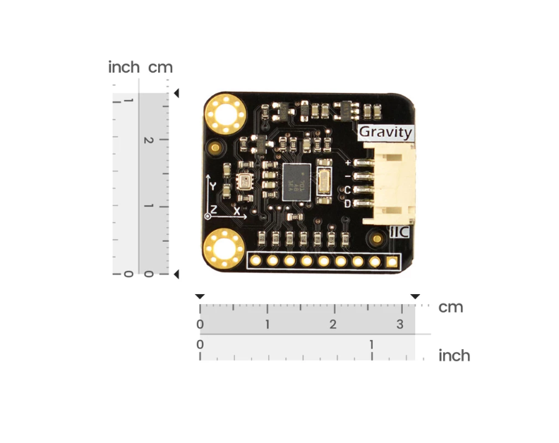 Gravity: 10 DOF IMU AHRS BNO055 + BMP280