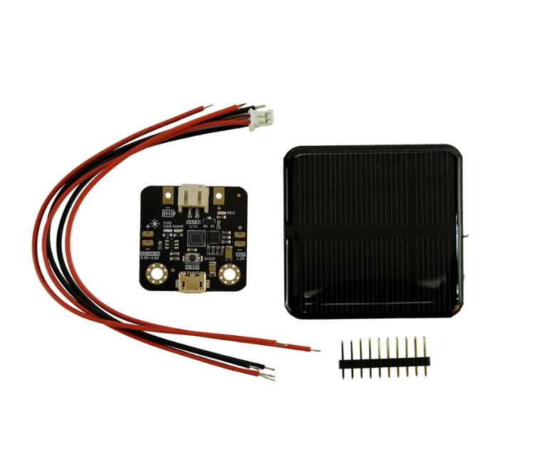 Micro Solar Power Manager / Charger with Regulated Output (Solar Panel Input: 1~3V, 70mA)