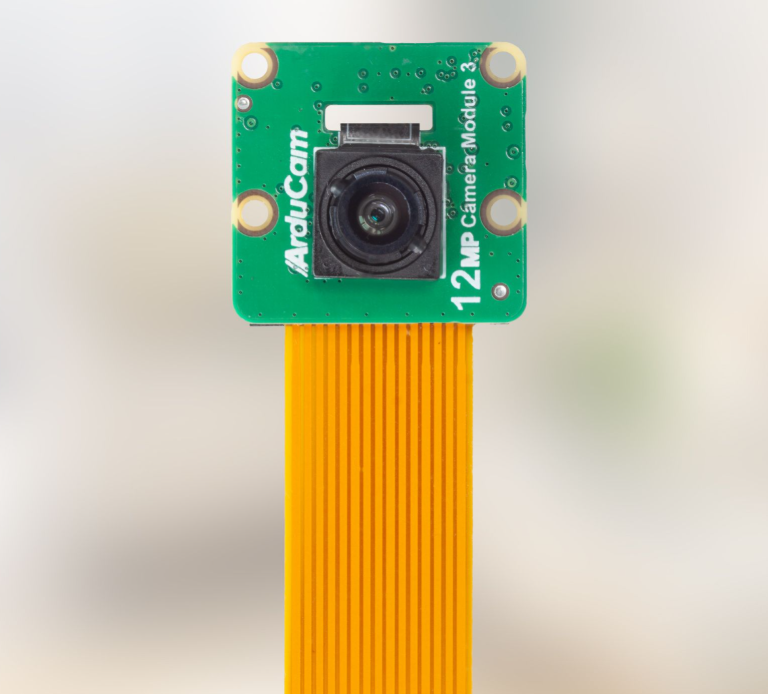 Arducam 12MP IMX708 120 °(DFOV) Wide-Angle Fixed Focus HDR MIPI Camera Module for Raspberry Pi