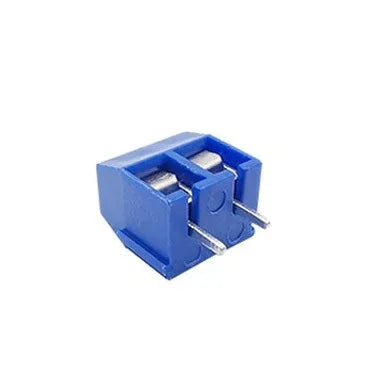 2 Pin Screw Terminal Block Connector Blue - Robot Pi Shop